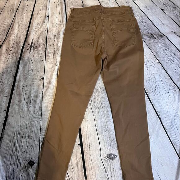 Beija Flor Audrey Ankle Pants Tan Size 8 - Picture 5 of 8